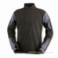Men's 280 to 320g/m<sup>2</sup> CVC Fleece Sweatshirt, Customized Designs Welcome